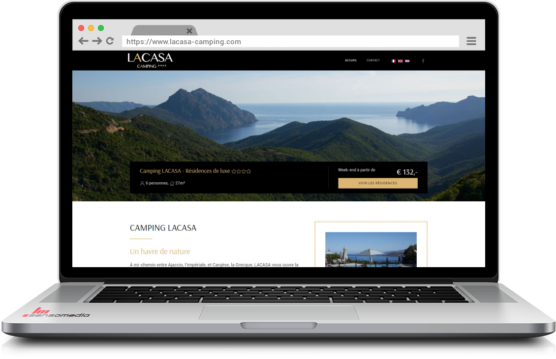 Site web officiel Camping en Corse du Sud